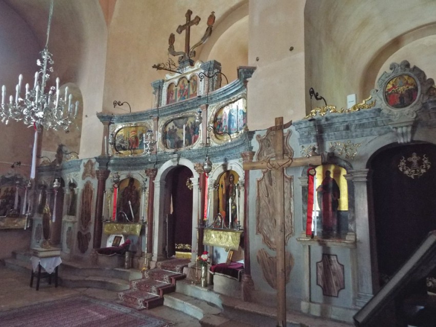 Церковь Иасона и Сосипатра, Керкира (Κέρκυρα), о. Корфу (Ионические острова (Ιονίων Νήσων), Греция). интерьер и убранство