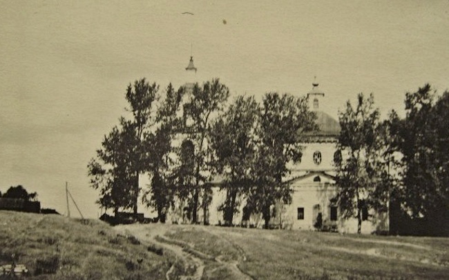 Церковь Николая Чудотворца, Гари (Ардатовский район, Нижегородская область). архивная фотография, Фото 1947 г. Госкаталог музейного фонда.