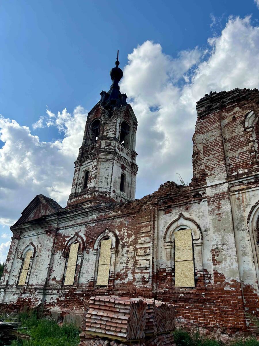 Церковь Казанской иконы Божией Матери, Каркалей (Ардатовский район, Нижегородская область). архитектурные детали