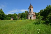 Церковь Троицы Живоначальной, Вид с юго-запада<br>, Акаево, Ермишинский район, Рязанская область