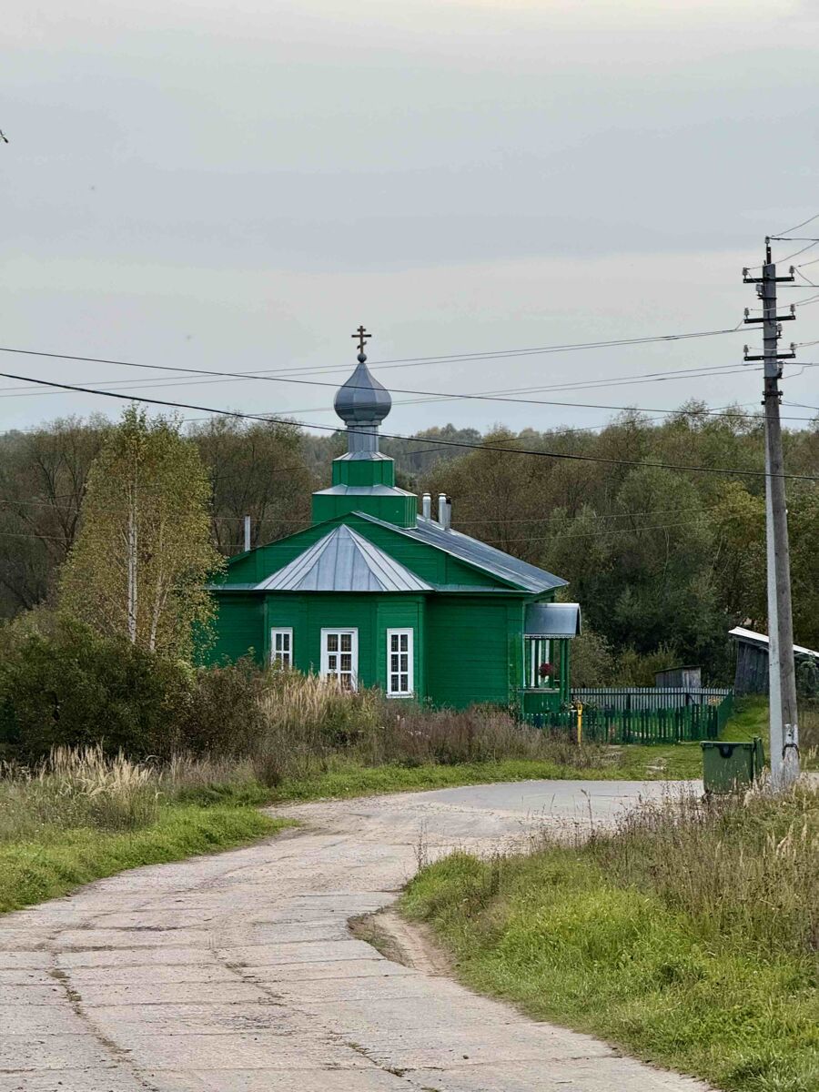 Церковь Николая Чудотворца, Чуварлей-Майдан (Ардатовский район, Нижегородская область). общий вид в ландшафте