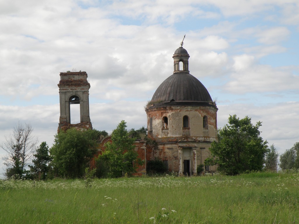 Данилово, урочище. Церковь Казанской иконы Божией Матери. фасады