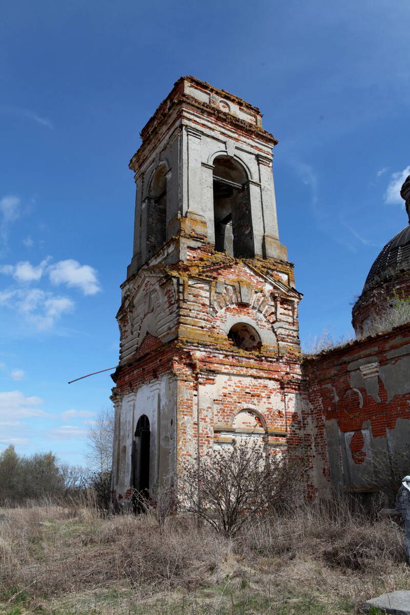 Церковь Казанской иконы Божией Матери, Данилово, урочище (Ермишинский район, Рязанская область). архитектурные детали