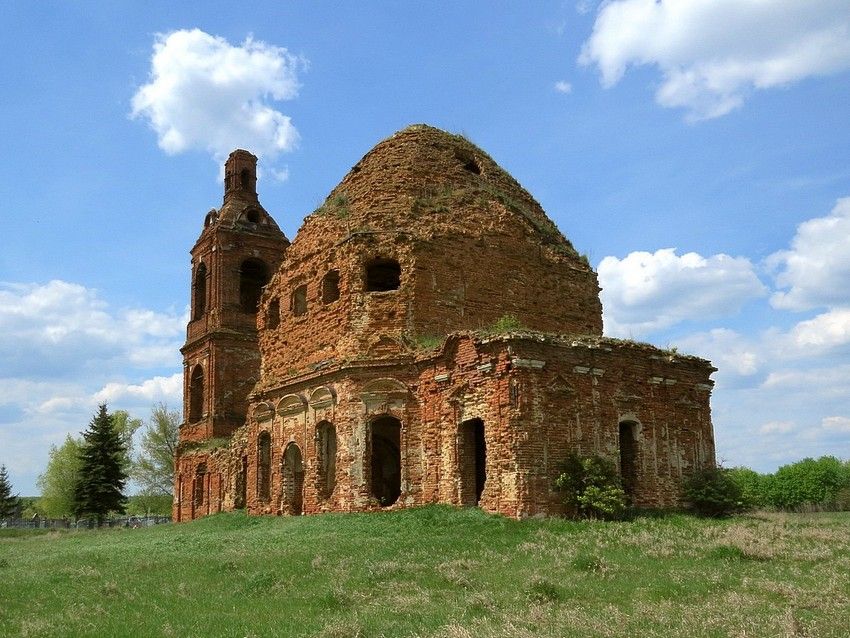 Церковь Воскресения Христова, Новое Киркино (Михайловский район, Рязанская область). фасады