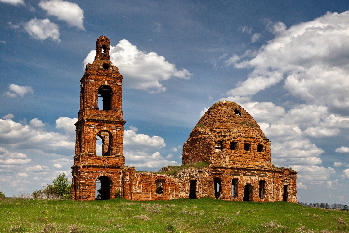 Церковь Воскресения Христова, Новое Киркино (Михайловский район, Рязанская область). фасады