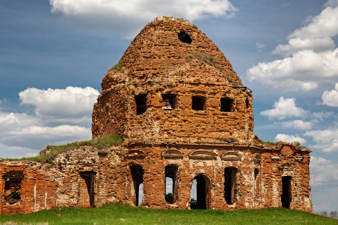 Церковь Воскресения Христова, Новое Киркино (Михайловский район, Рязанская область). фасады