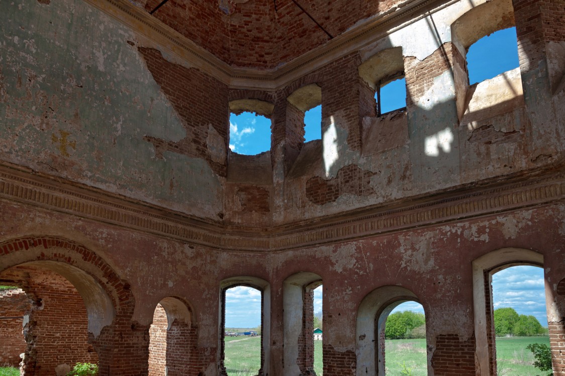 Церковь Воскресения Христова, Новое Киркино (Михайловский район, Рязанская область). интерьер и убранство