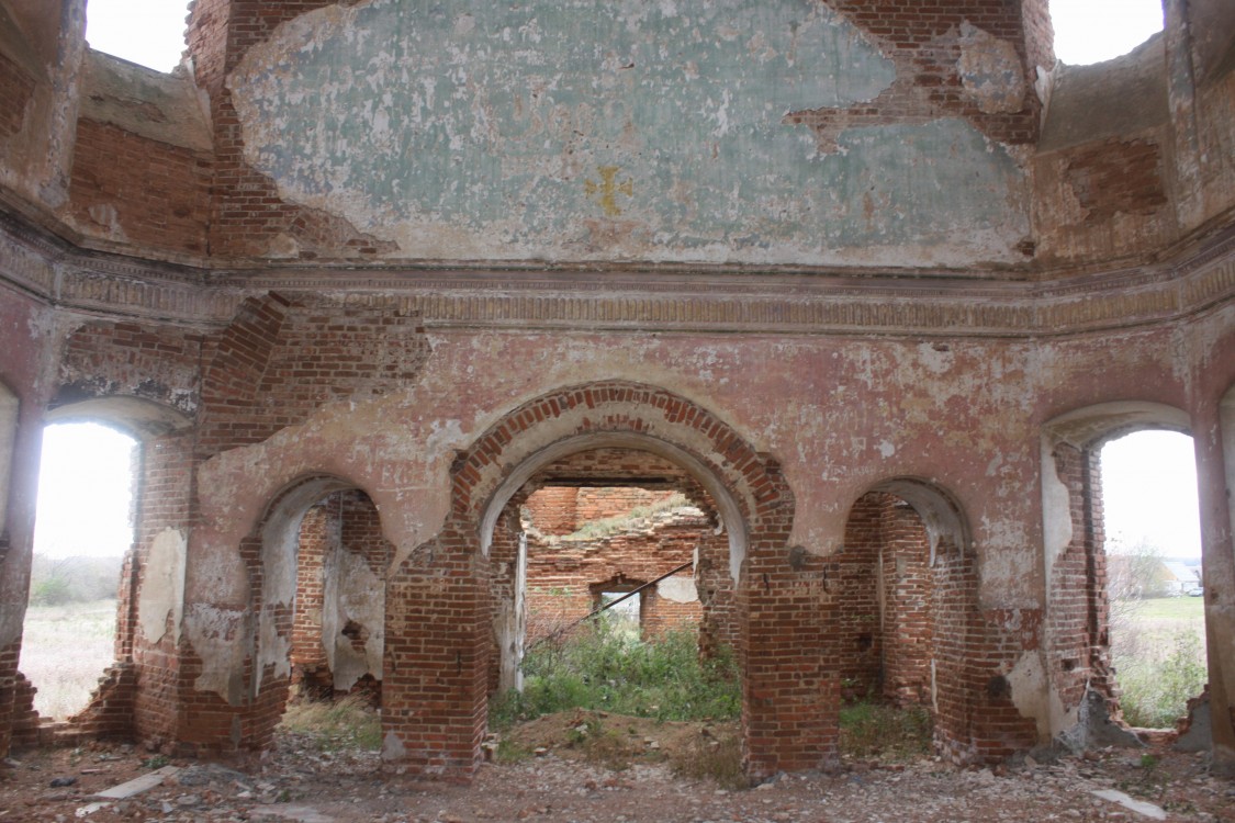 Церковь Воскресения Христова, Новое Киркино (Михайловский район, Рязанская область). интерьер и убранство