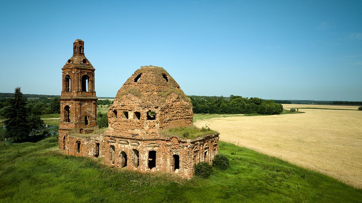 фасады. Церковь Воскресения Христова, Новое Киркино (Михайловский район, Рязанская область)