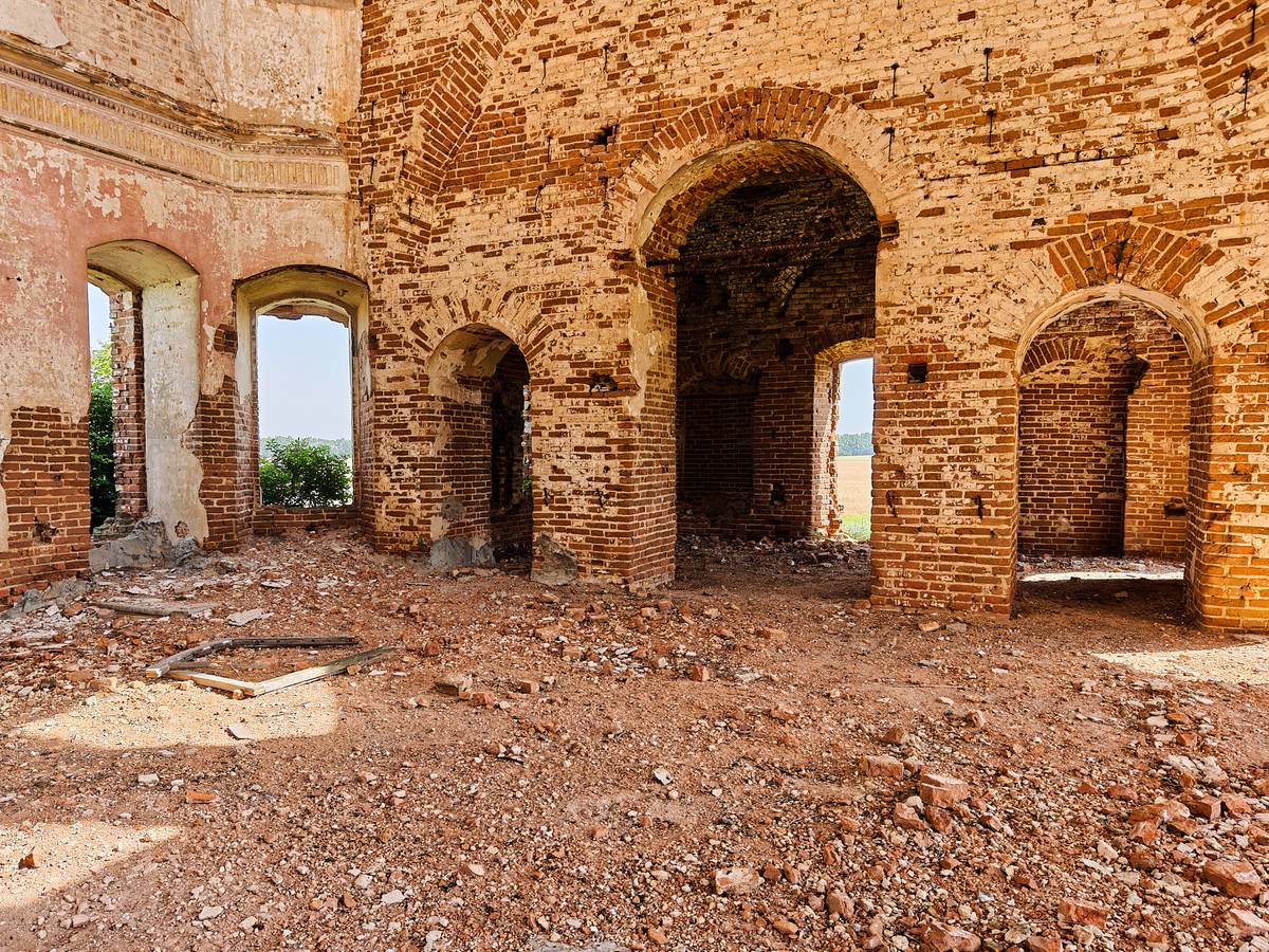 интерьер и убранство. Церковь Воскресения Христова, Новое Киркино (Михайловский район, Рязанская область)