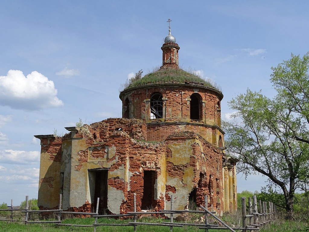 Половнево. Церковь Сергия Радонежского. фасады