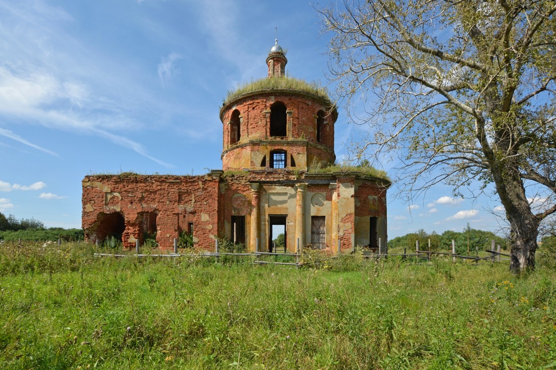Церковь Сергия Радонежского, Половнево (Михайловский район, Рязанская область). фасады, Вид с юга