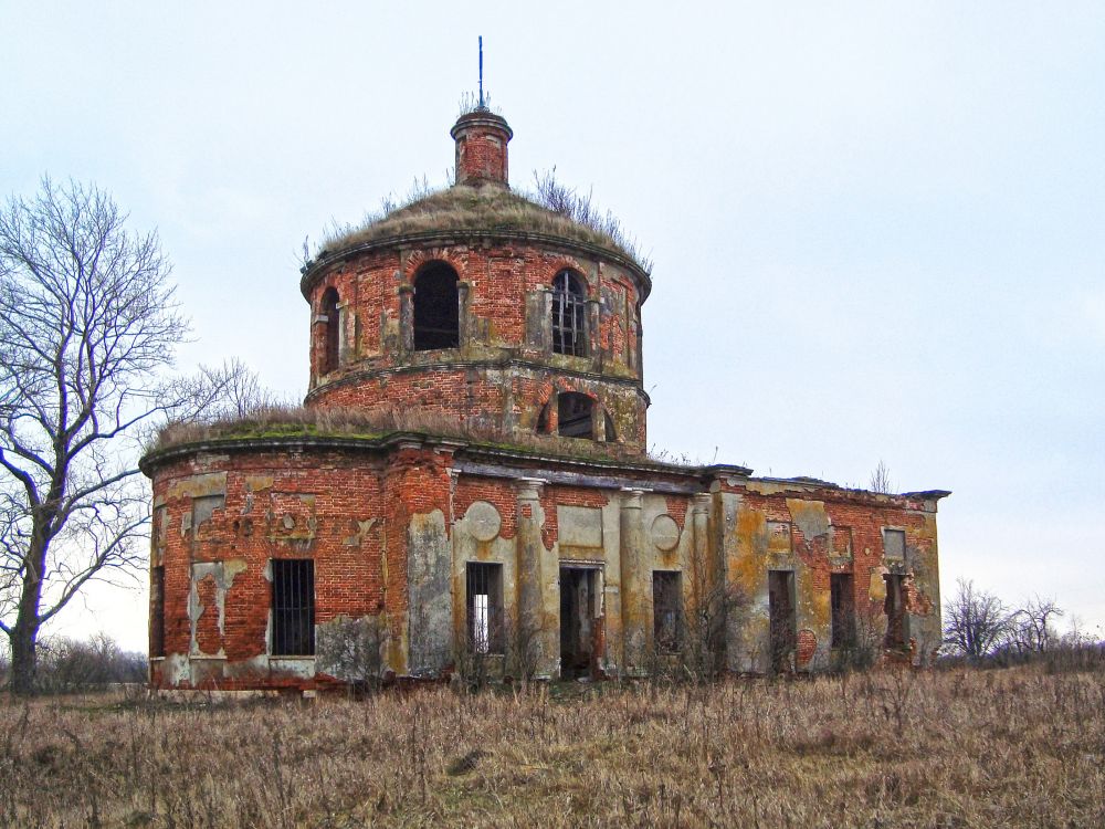 Половнево. Церковь Сергия Радонежского. фасады
