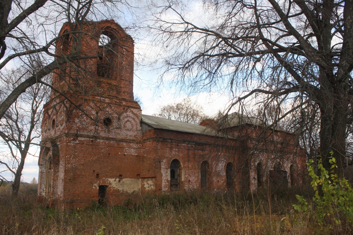 Церковь Покрова Пресвятой Богородицы, Старое Киркино (Михайловский район, Рязанская область). фасады