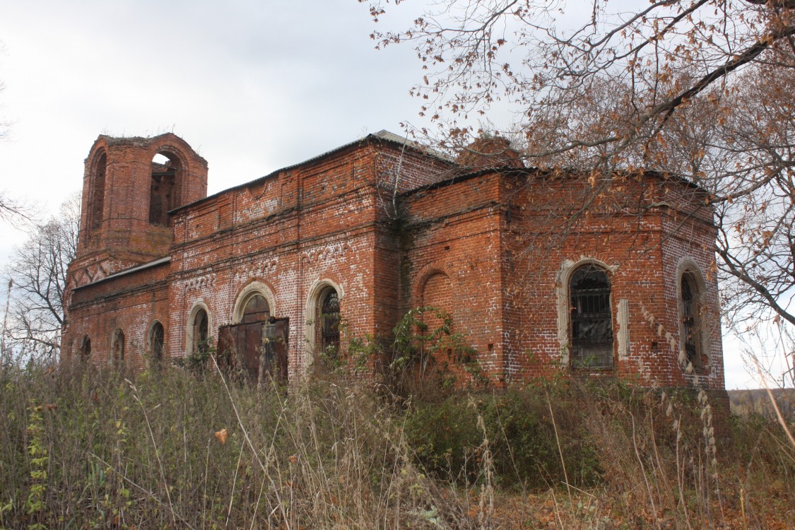 Церковь Покрова Пресвятой Богородицы, Старое Киркино (Михайловский район, Рязанская область). фасады