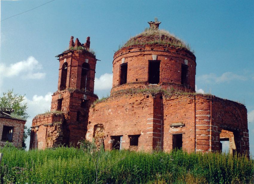 Церковь Михаила Архангела, Огибалово (Михайловский район, Рязанская область). фасады
