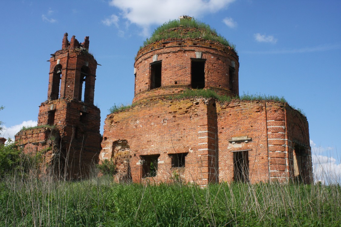 Церковь Михаила Архангела, Огибалово (Михайловский район, Рязанская область). фасады