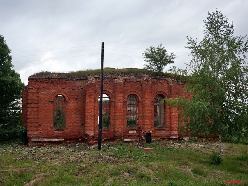 Церковь Преображения Господня, Поздное (Михайловский район, Рязанская область). фасады