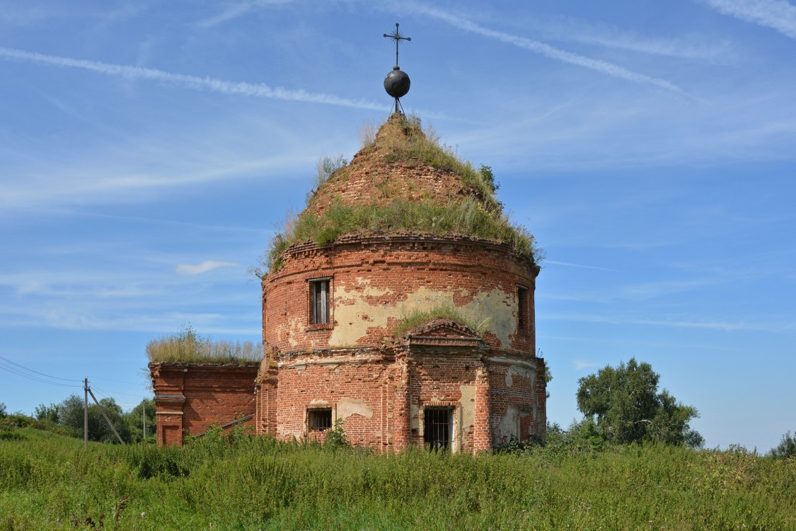 Раздольное. Церковь Николая Чудотворца. фасады, Вид с востока