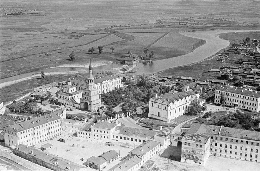 Вахитовский район. Кремль. архивная фотография, Кремль. Фото начала  1950-х гг. С СД 