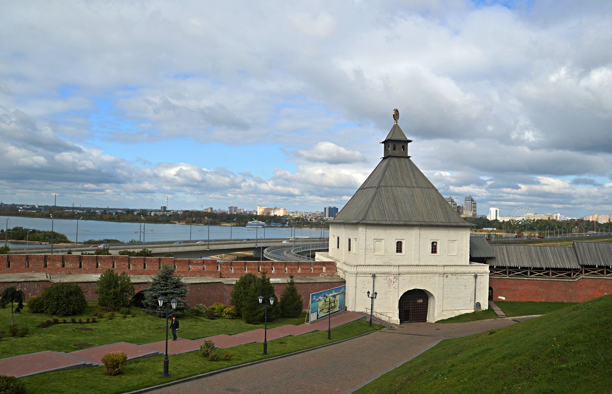Тайницкая башня, фасады. Кремль, Вахитовский район (Казань, город, Республика Татарстан)