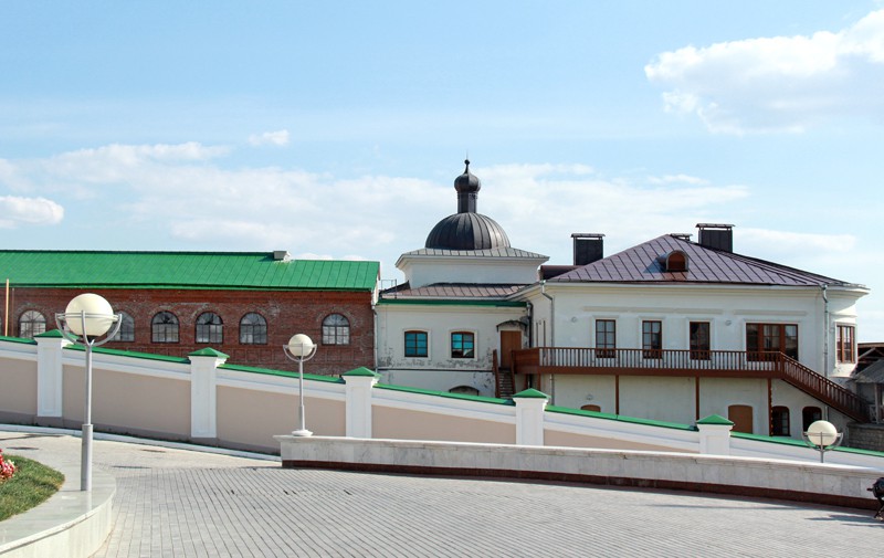 Кремль. Спасо-Преображенский монастырь, Вахитовский район (Казань, город, Республика Татарстан). фасады