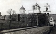 Кром, Вид на Соборы. Фото 1912г.<br>, Псков, Псков, город, Псковская область