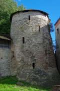 Кром, Мстиславская башня, 1375 г. - единственная сохранившаяся башня Среднего города<br>, Псков, Псков, город, Псковская область