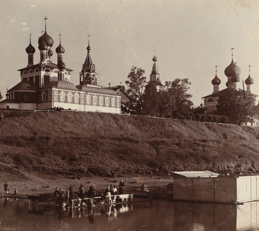 Углич. Кремль. архивная фотография, Фотография С.М. Прокудина-Горского, 1910 год. Источник - сайт проекта 