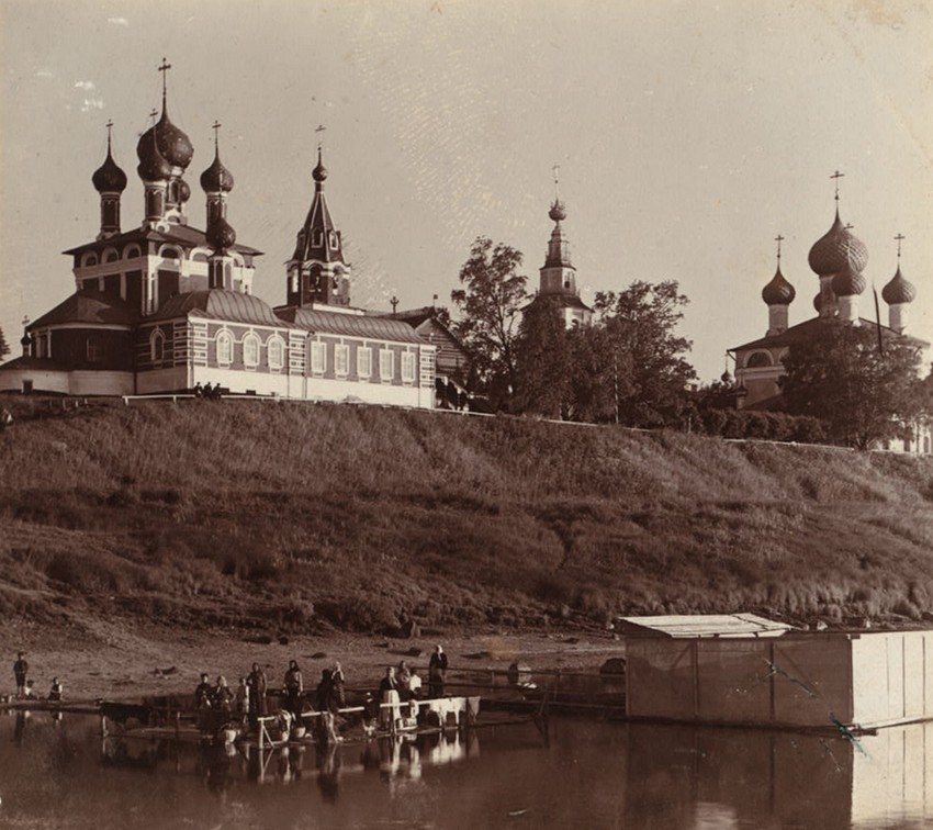 Кремль, Углич (Угличский район, Ярославская область). архивная фотография, Фотография С.М. Прокудина-Горского, 1910 год. Источник - сайт проекта 