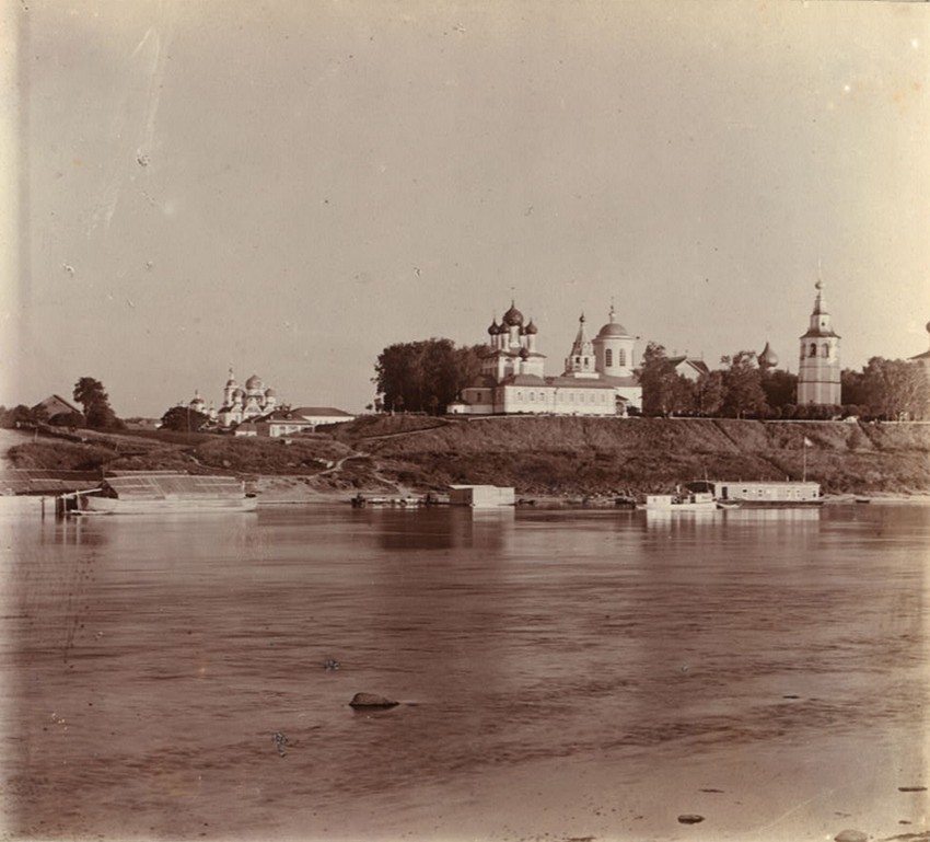 Углич. Кремль. архивная фотография, Фотография С.М. Прокудина-Горского, 1910 год. Источник - сайт проекта 