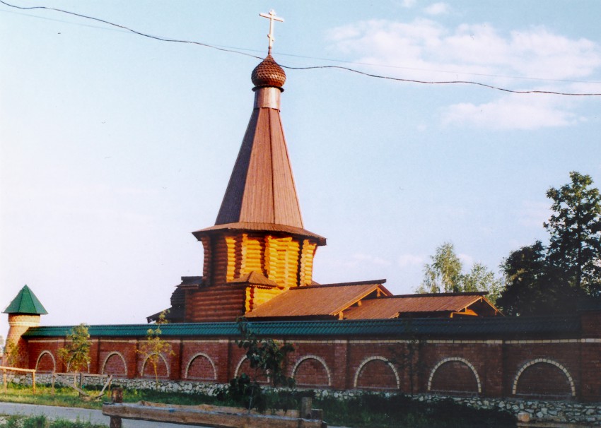 Церковь Флора и Лавра, Шостье (Касимовский район и г. Касимов, Рязанская область). общий вид в ландшафте
