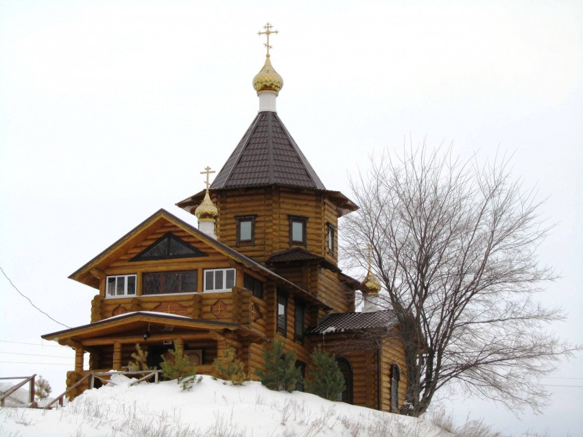 Церковь Казанской иконы Божией Матери, Восход (Кадомский район, Рязанская область). фасады, вид с юго-запада