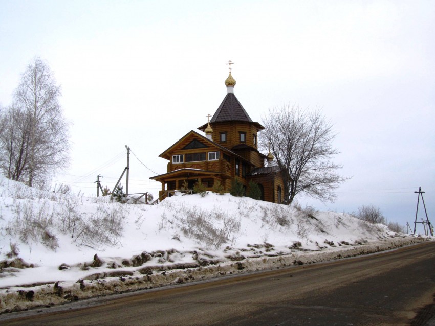 Восход. Церковь Казанской иконы Божией Матери. фасады, вид с юго-запада