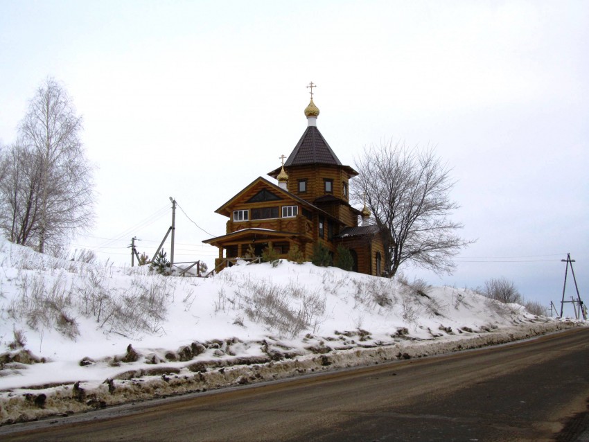 Церковь Казанской иконы Божией Матери, Восход (Кадомский район, Рязанская область). фасады, вид с юго-запада