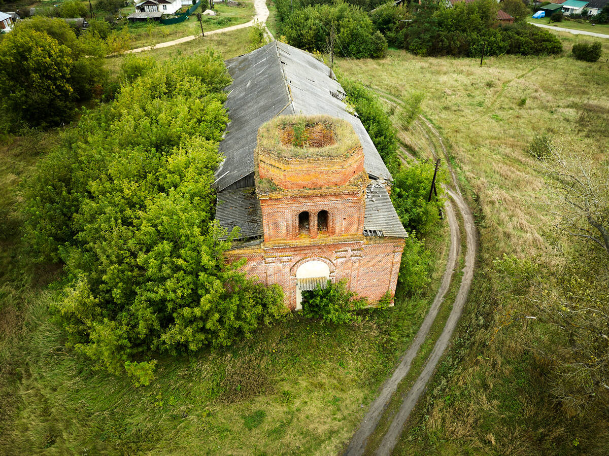 Церковь Троицы Живоначальной, Троица (Кораблинский район, Рязанская область). фасады