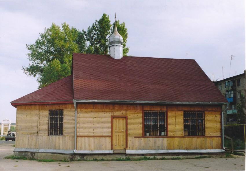 Рязань. Церковь Воздвижения Креста Господня. общий вид в ландшафте