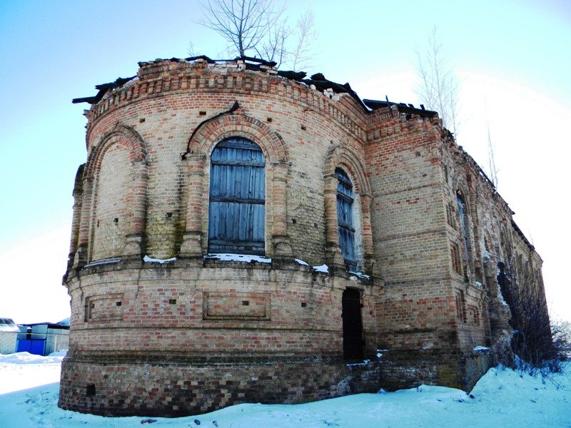 Подгорное. Церковь Михаила Архангела. фасады