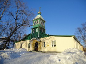 Корсаков. Покровский мужской монастырь. Церковь Николая Чудотворца
