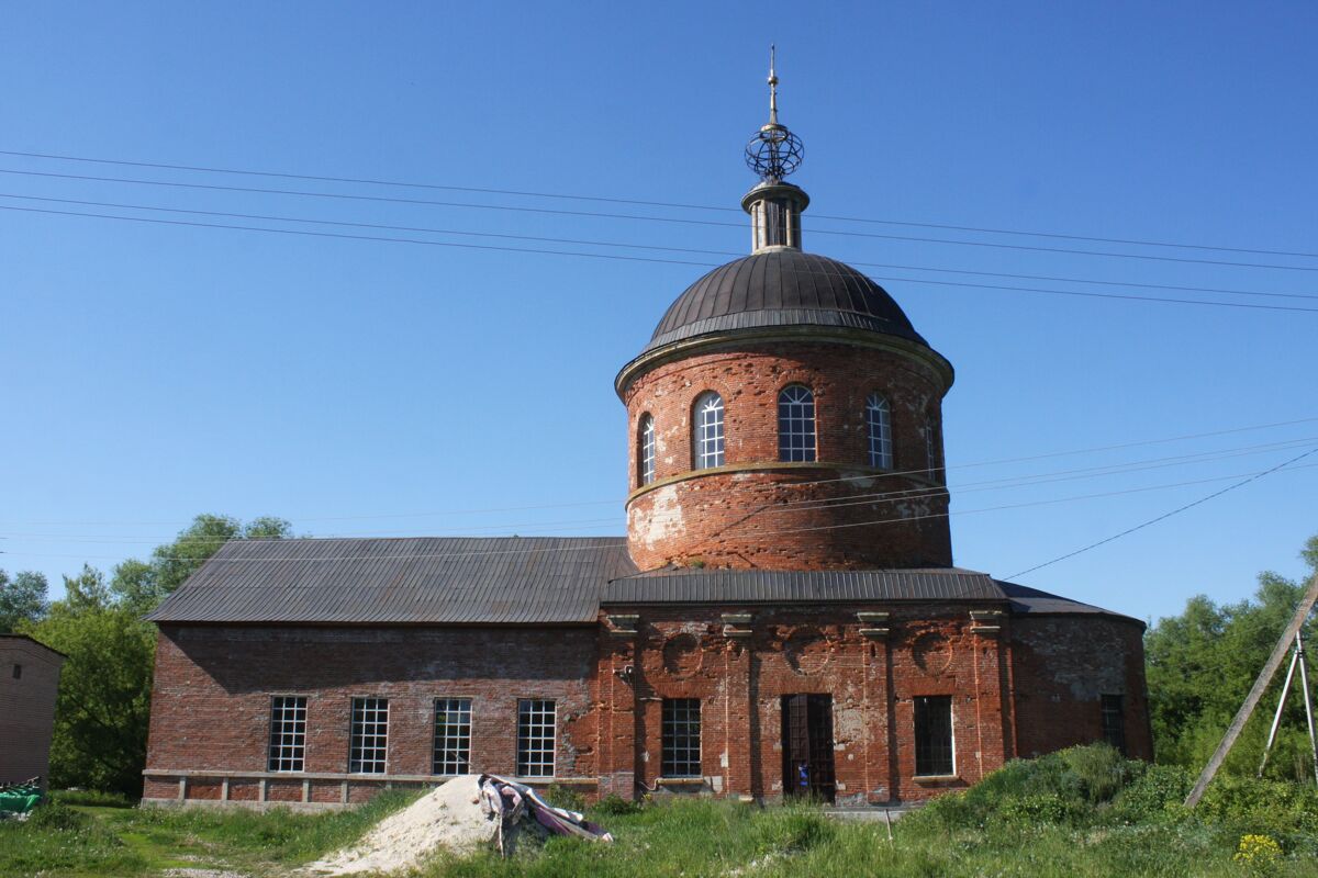 Церковь Успения Пресвятой Богородицы, Липяги (Милославский район, Рязанская область). фасады