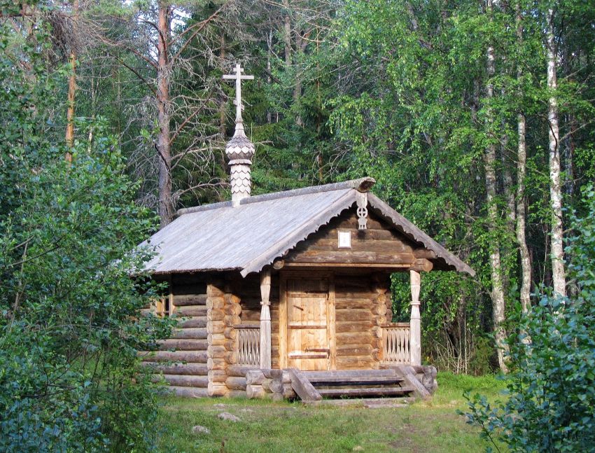 Морщихинская (Лёкшмозеро). Часовня Ксении Петербургской. фасады, вид с северо-запада