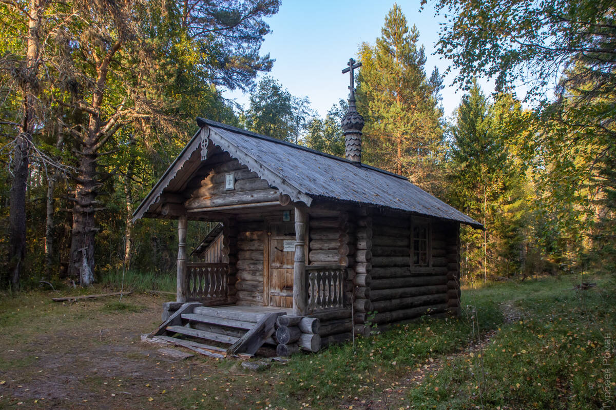 Часовня Ксении Петербургской, Морщихинская (Лёкшмозеро) (Каргопольский район, Архангельская область). фасады, Вид с юго-запада