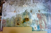 Церковь Николая Чудотворца, Сохранившийся фрагмент фрески на западной стене храма.<br>, Спас-Клепики, Клепиковский район, Рязанская область