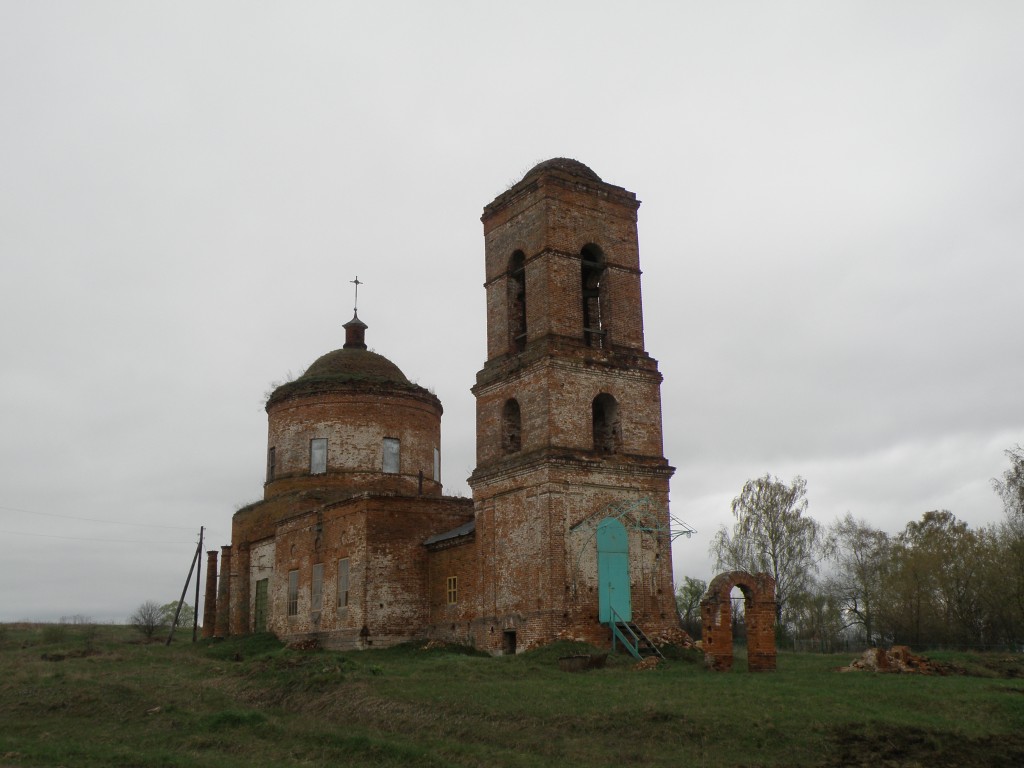 Церковь Иоанна Воина, Бестужево (Кораблинский район, Рязанская область). фасады