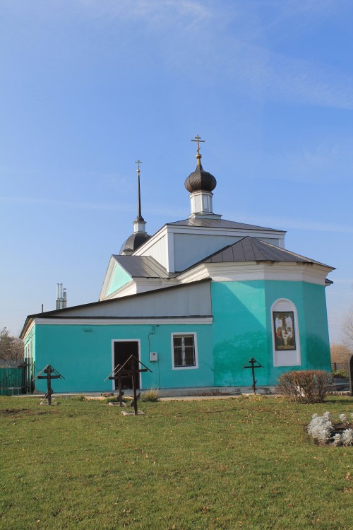 Церковь Троицы Живоначальной, Кипчаково (Кораблинский район, Рязанская область). фасады