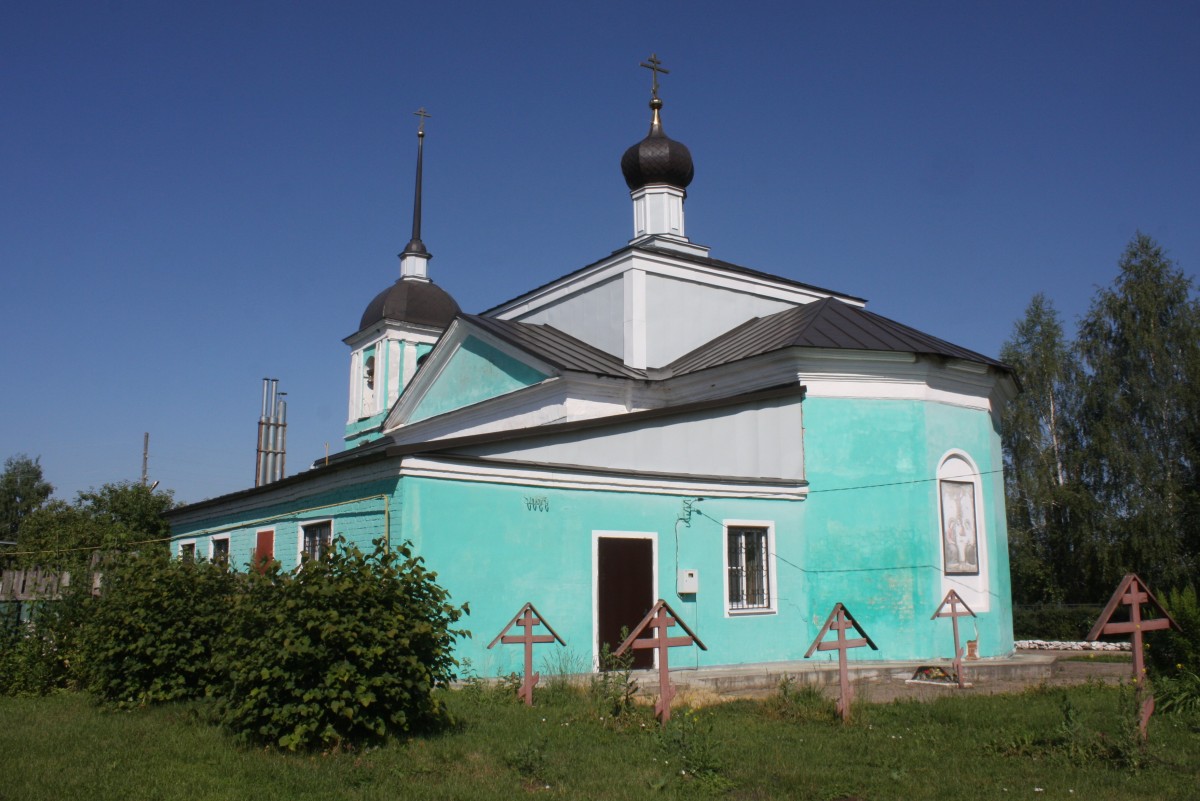Церковь Троицы Живоначальной, Кипчаково (Кораблинский район, Рязанская область). фасады