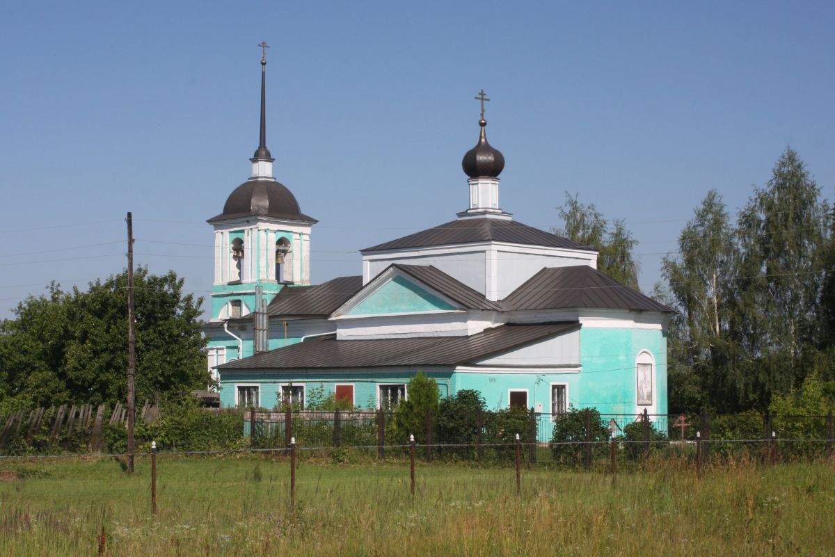 Церковь Троицы Живоначальной, Кипчаково (Кораблинский район, Рязанская область). фасады