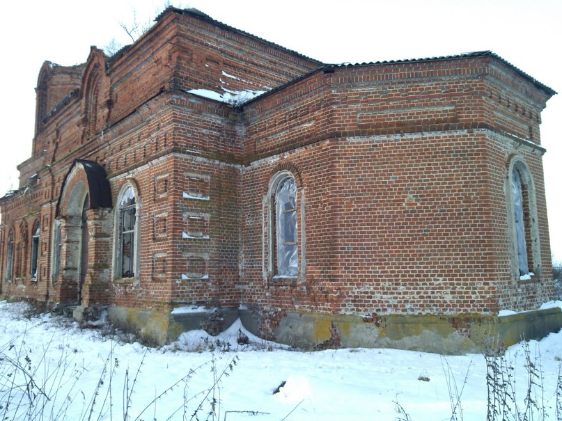 Церковь Воздвижения Креста Господня, Красные Выселки (Кораблинский район, Рязанская область). фасады