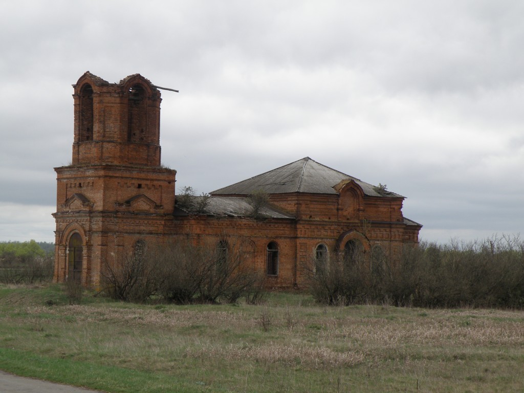 Церковь Воздвижения Креста Господня, Красные Выселки (Кораблинский район, Рязанская область). фасады