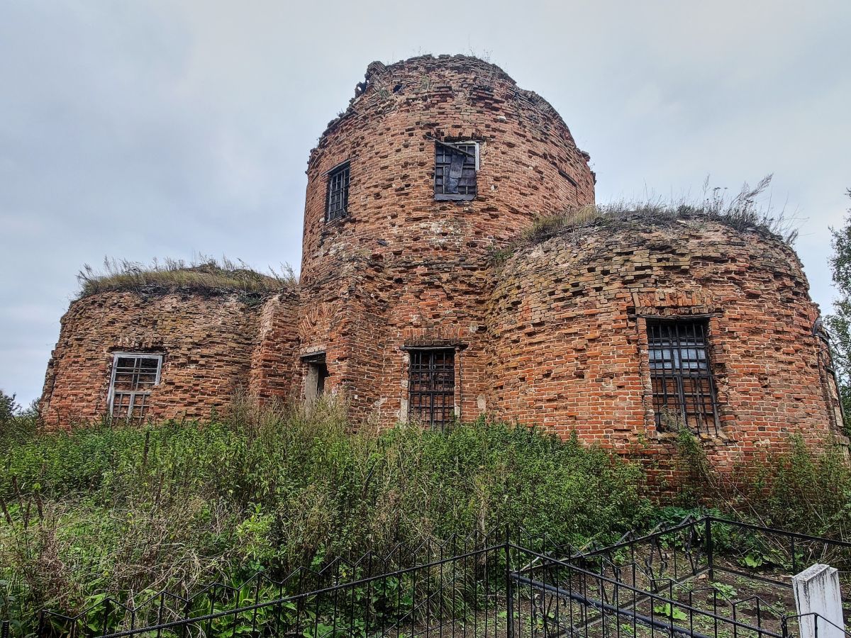 Церковь Владимирской иконы Божией Матери, Неретино (Кораблинский район, Рязанская область). фасады